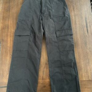 Abercrombie & Fitch Women's Black Cargo Pants
